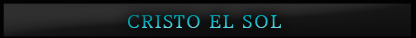 Cristo El Sol